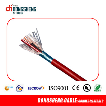 Cable de Alarma de Incendio de 2 Núcleos con PVC Lzsh Rojo